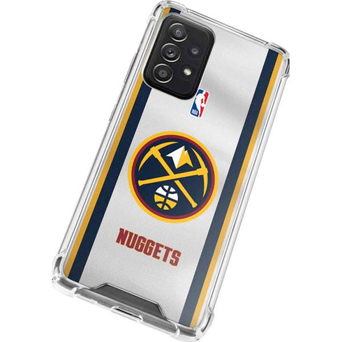 NBA Denver Nuggets Galaxy A52 5G Clear Case