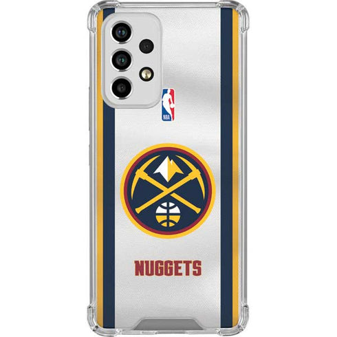 NBA Denver Nuggets Galaxy A53 5G Clear Case