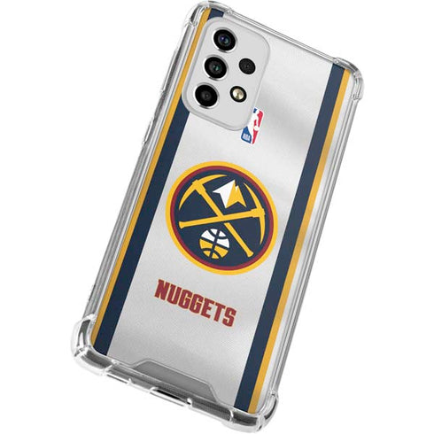 NBA Denver Nuggets Galaxy A53 5G Clear Case