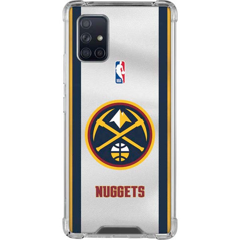 NBA Denver Nuggets Galaxy A71 5G Clear Case