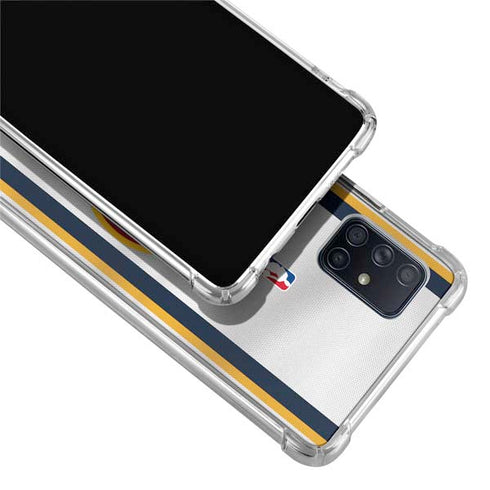 NBA Denver Nuggets Galaxy A71 5G Clear Case