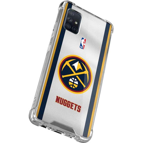 NBA Denver Nuggets Galaxy A71 5G Clear Case