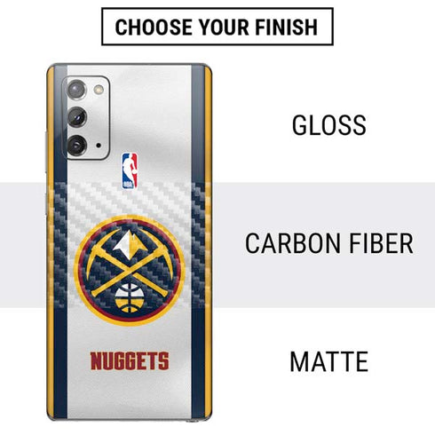NBA Denver Nuggets Galaxy Note20 5G Skin