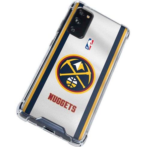 NBA Denver Nuggets Galaxy S20 FE Clear Case