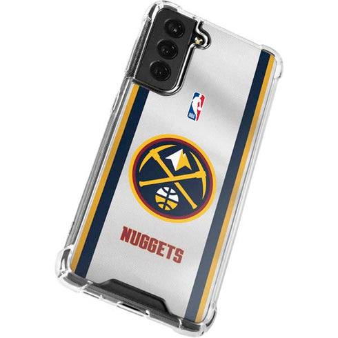 NBA Denver Nuggets Galaxy S21 FE Clear Case
