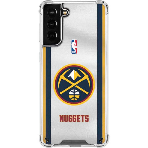 NBA Denver Nuggets Galaxy S21 Plus 5G Clear Case