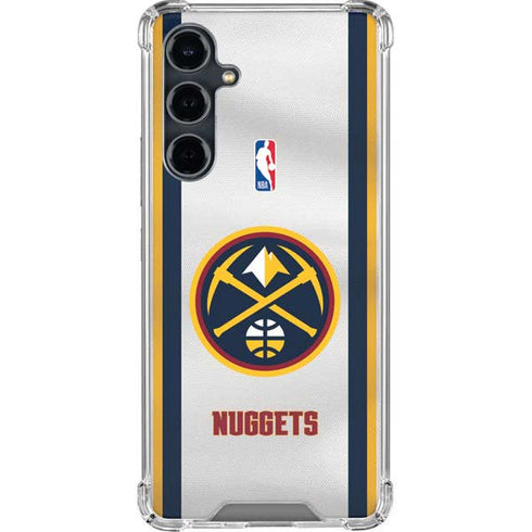 NBA Denver Nuggets Galaxy S23 FE Clear Case
