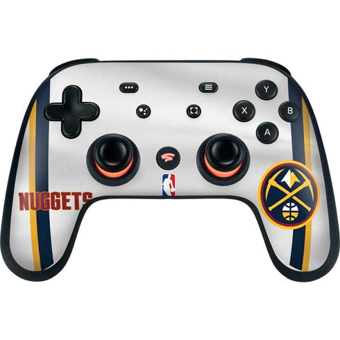 NBA Denver Nuggets Google Stadia Controller Skin