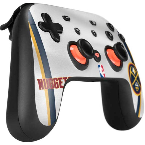 NBA Denver Nuggets Google Stadia Controller Skin