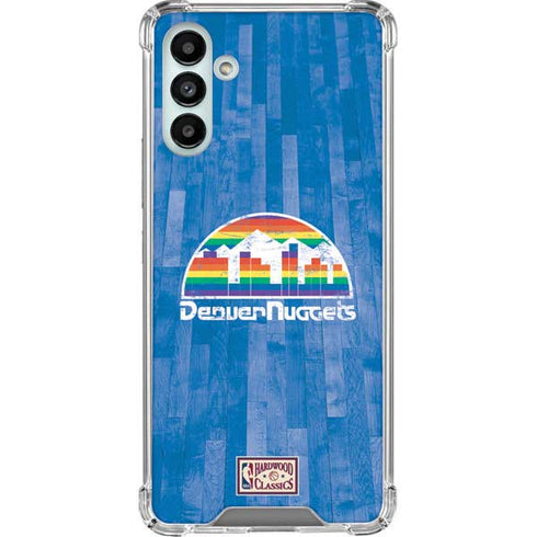 NBA Denver Nuggets Hardwood Classics Galaxy A13 5G Clear Case
