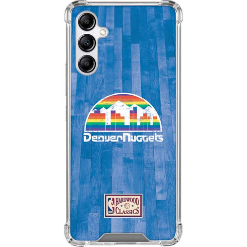 NBA Denver Nuggets Hardwood Classics Galaxy A15 5G Clear Case