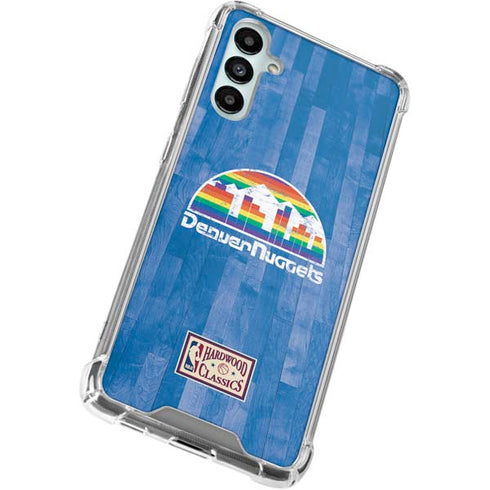 NBA Denver Nuggets Hardwood Classics Galaxy A15 5G Clear Case