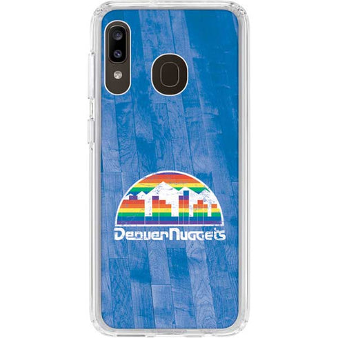 NBA Denver Nuggets Hardwood Classics Galaxy A20 Clear Case