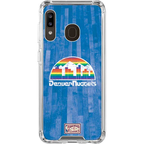 NBA Denver Nuggets Hardwood Classics Galaxy A30 Clear Case
