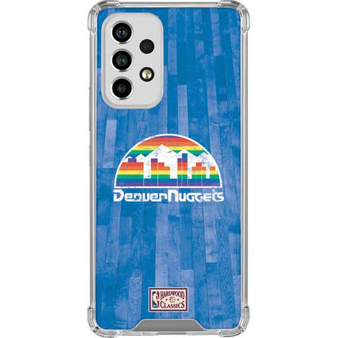 NBA Denver Nuggets Hardwood Classics Galaxy A53 5G Clear Case