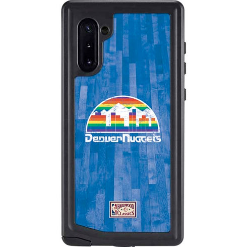 NBA Denver Nuggets Hardwood Classics Galaxy Note 10 Waterproof Case