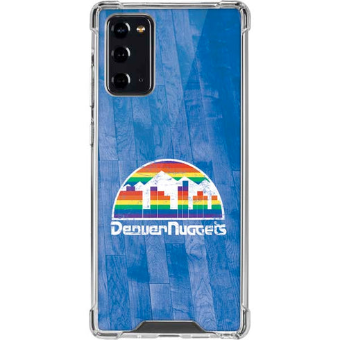 NBA Denver Nuggets Hardwood Classics Galaxy Note20 5G Clear Case