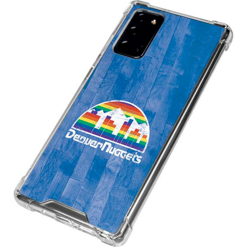 NBA Denver Nuggets Hardwood Classics Galaxy Note20 5G Clear Case
