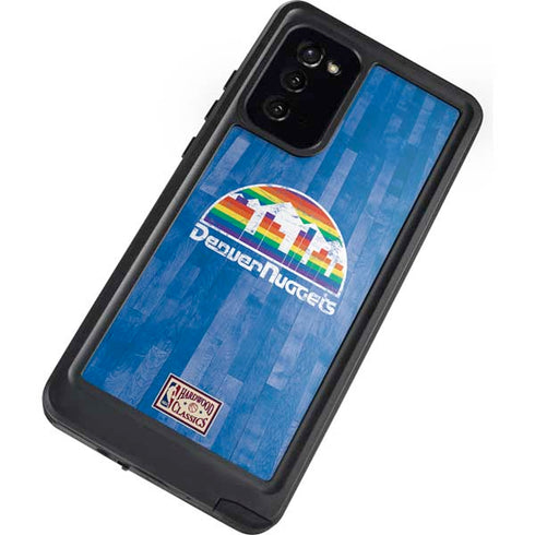 NBA Denver Nuggets Hardwood Classics Galaxy Note20 5G Waterproof Case