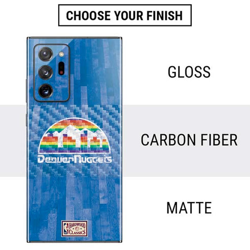 NBA Denver Nuggets Hardwood Classics Galaxy Note20 Ultra 5G Skin