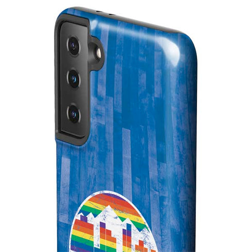 NBA Denver Nuggets Hardwood Classics Galaxy S21 FE Pro Case