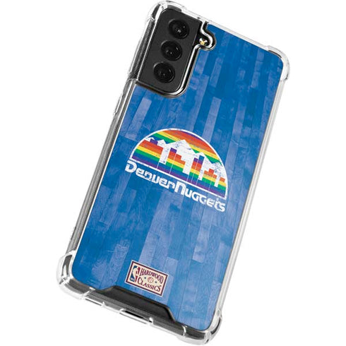 NBA Denver Nuggets Hardwood Classics Galaxy S22 Plus Clear Case