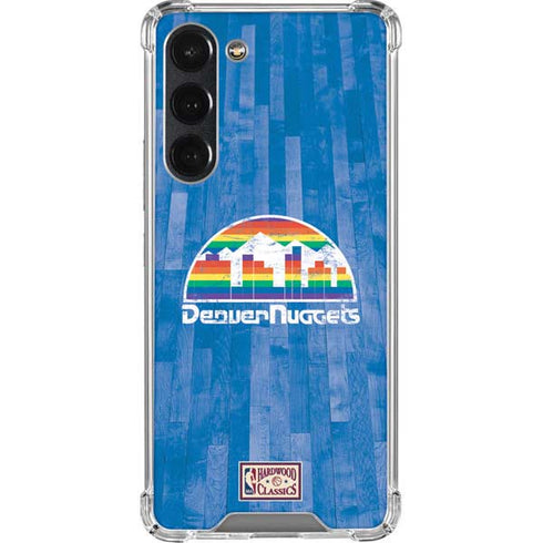 NBA Denver Nuggets Hardwood Classics Galaxy S23 Plus Clear Case