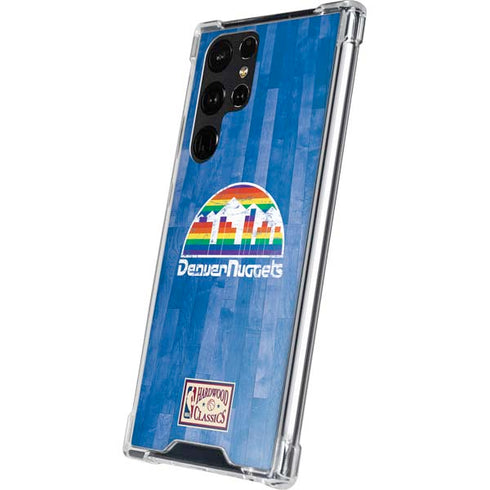 NBA Denver Nuggets Hardwood Classics Galaxy S24 Ultra Clear Case