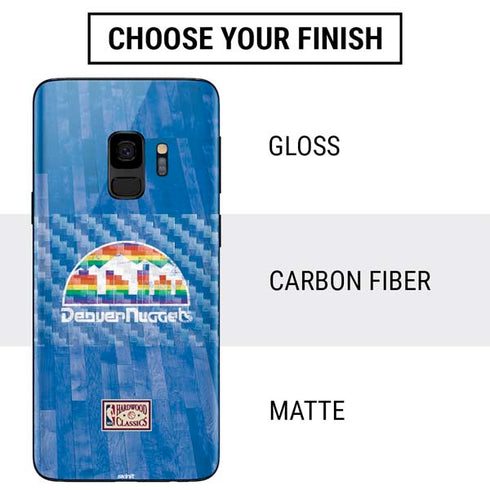 NBA Denver Nuggets Hardwood Classics Galaxy S9 Skin