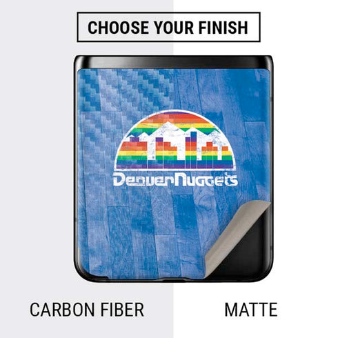 NBA Denver Nuggets Hardwood Classics Galaxy Z Flip Skin