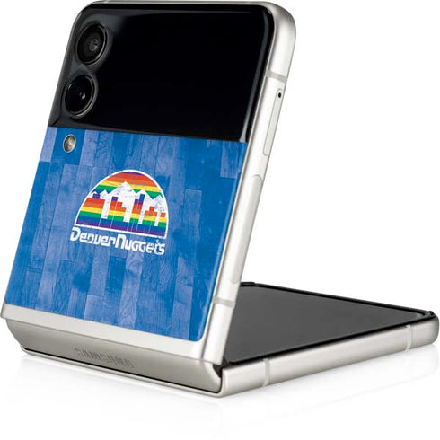 NBA Denver Nuggets Hardwood Classics Galaxy Z Flip3 5G Skin
