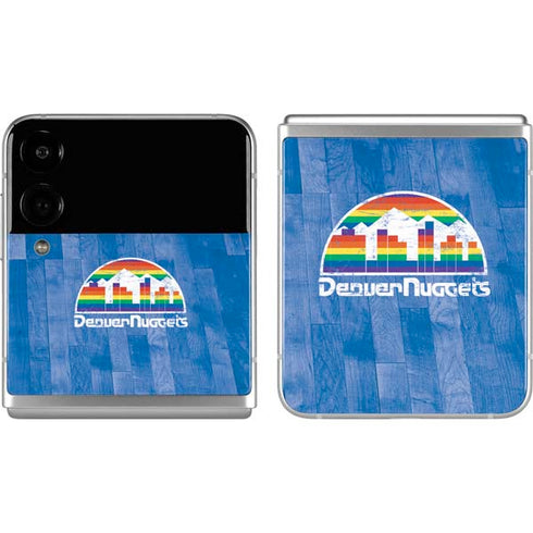 NBA Denver Nuggets Hardwood Classics Galaxy Z Flip4 5G Skin