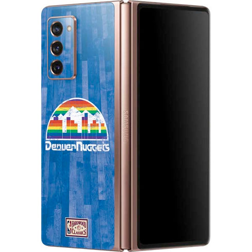 NBA Denver Nuggets Hardwood Classics Galaxy Z Fold2 5G Skin