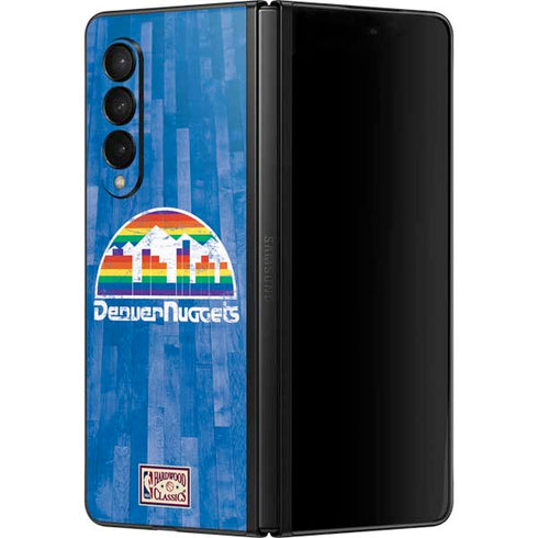 NBA Denver Nuggets Hardwood Classics Galaxy Z Fold3 5G Skin