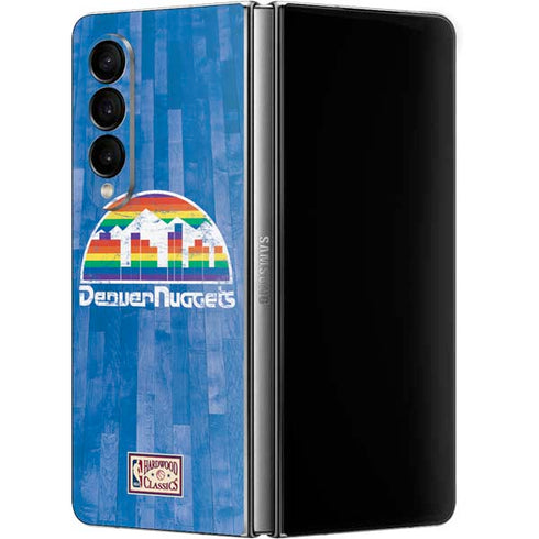 NBA Denver Nuggets Hardwood Classics Galaxy Z Fold4 5G Skin