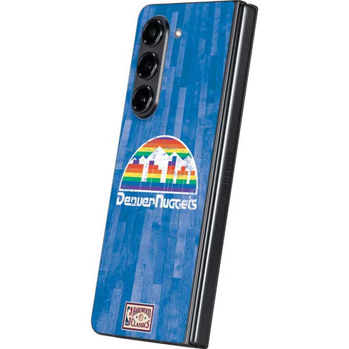 NBA Denver Nuggets Hardwood Classics Galaxy Z Fold5 5G Skin
