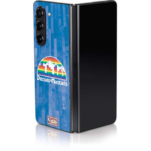 NBA Denver Nuggets Hardwood Classics Galaxy Z Fold5 5G Skin