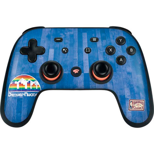 NBA Denver Nuggets Hardwood Classics Google Stadia Controller Skin