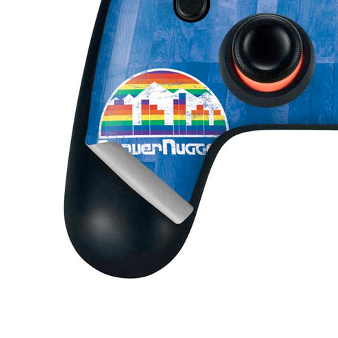 NBA Denver Nuggets Hardwood Classics Google Stadia Controller Skin