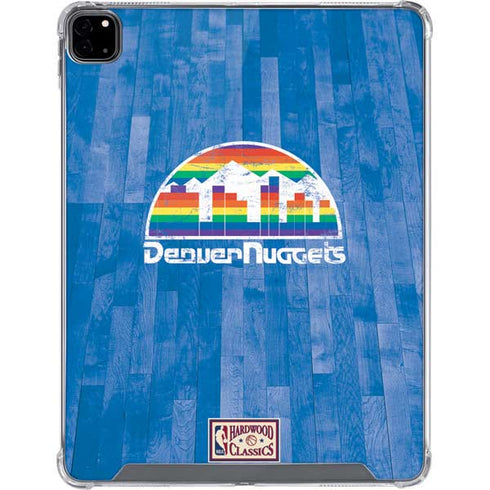 NBA Denver Nuggets Hardwood Classics iPad Pro 12.9in (2020) Clear Case