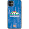 NBA Denver Nuggets Hardwood Classics iPhone 11 Clear Case