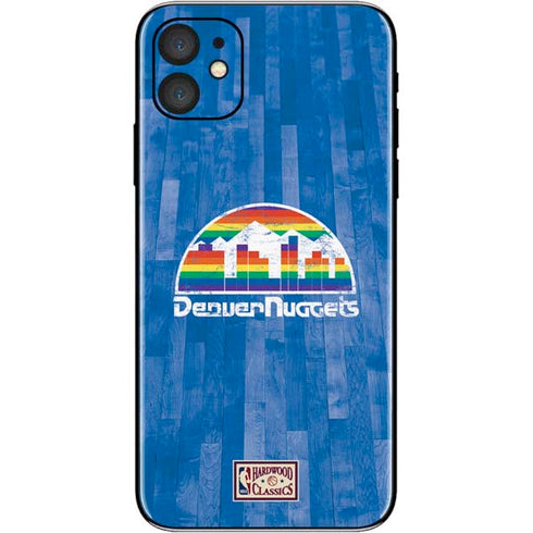 NBA Denver Nuggets Hardwood Classics iPhone 11 Skin