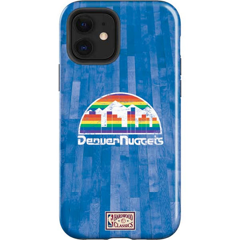 NBA Denver Nuggets Hardwood Classics iPhone 12 Impact Case