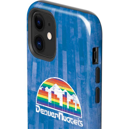 NBA Denver Nuggets Hardwood Classics iPhone 12 Impact Case