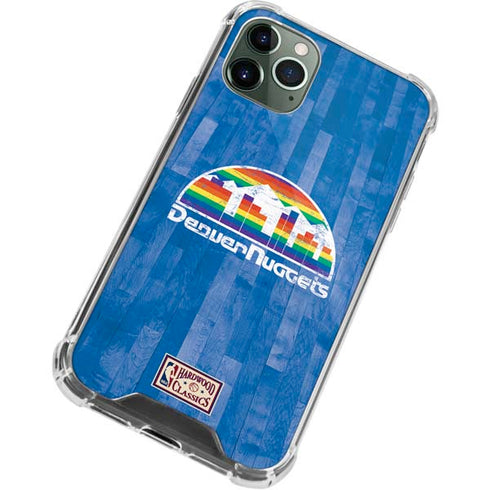 NBA Denver Nuggets Hardwood Classics iPhone 12 Pro Clear Case