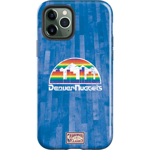 NBA Denver Nuggets Hardwood Classics iPhone 12 Pro Impact Case