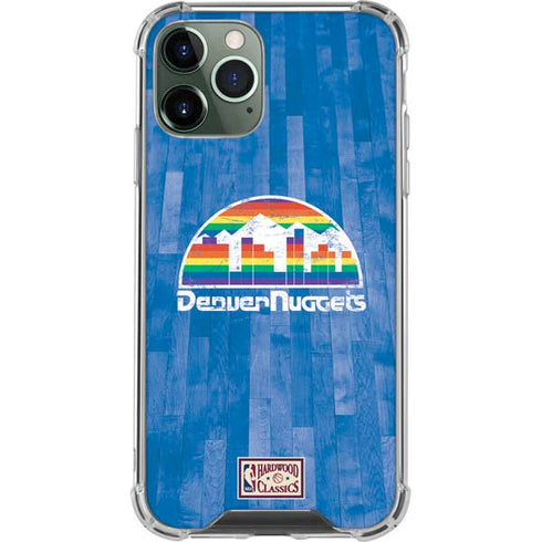 NBA Denver Nuggets Hardwood Classics iPhone 12 Pro Max Clear Case