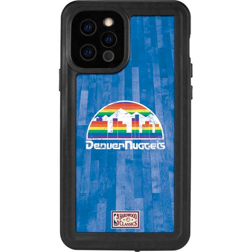 NBA Denver Nuggets Hardwood Classics iPhone 12 Pro Waterproof Case