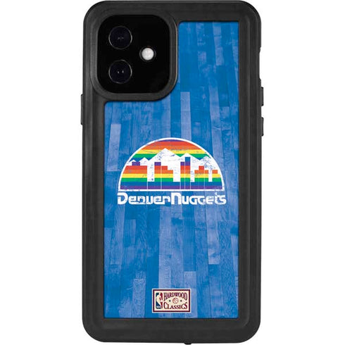 NBA Denver Nuggets Hardwood Classics iPhone 12 Waterproof Case