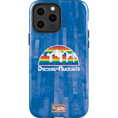 NBA Denver Nuggets Hardwood Classics iPhone 13 Pro Max Impact Case